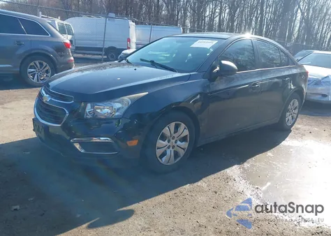 2015 Chevrolet Cruze Ls Auto из США, поврежденный, VIN 1G1PA5SH9F7243987
